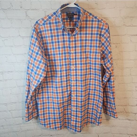 Men's Croft & Barrow "Classic Fit" button-down longsleeve shirt, size small - Picture 1 of 4